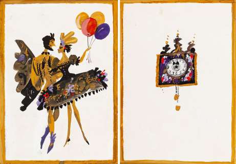 Julitta Karwowska-Wnuczak (1935) | Julitta Karwowska-Wnuczak | Projekt karnetu noworocznego | Desa Unicum