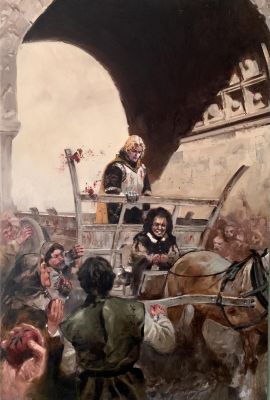 Grella Paolo | Lancelot Tome1 Couverture Originale | Galerie Napoléon