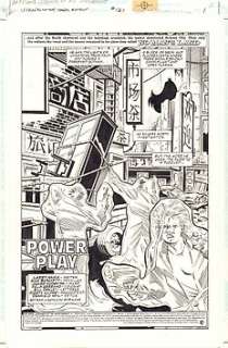 Batman : Legends Of The Dark Knight #121 - Page 1 - Original Artwork by Rick Burchett and James Hodgkins - Page séparée - EO - (1999) 