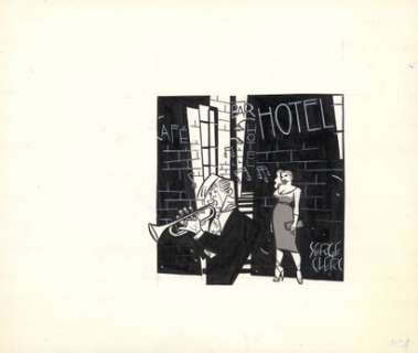 Sergé Clerc (Né En 1... | * Mémoires de l’espion Encre de Chine et gouache blanche... | Tessier Sarrou