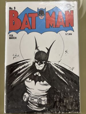 BATMAN – Blank Cover Adrián Bonilla | Black Diamond
