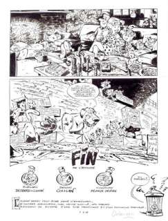 COLMAN, Stéphane (1961) - lot 139 - Planche originale Billy the Cat tome 5 "L‘oeil du maître",…