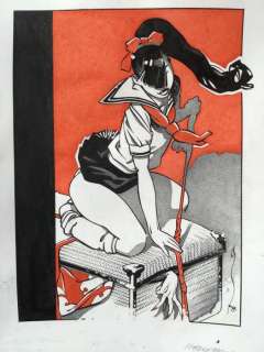 Michetz - Dessin original en couleurs - Ambiance Kogaratsu (2018) | Catawiki