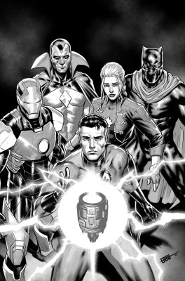Avengers #29 Cover – CAFU | Black Diamond