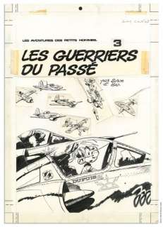 SERON - Lot 126 - PIERRE SERON LES PETITS HOMMES Couverture originale....