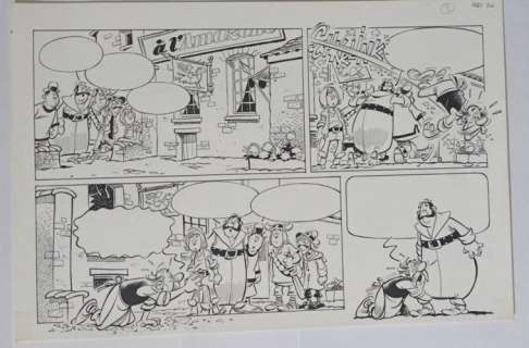 Ryssack, Eddy - Originele pagina (p.3) - Brammetje Bram 4 - Het Monster van Drumnadrochit - (1979) | Catawiki