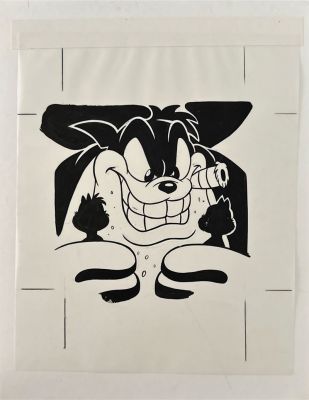 Alex Kupershmidt | Lot 149 - Illustrazione su lucido - Menu Disney | Finarte