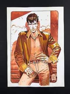 Dylan Dog - Luigi Siniscalchi - original illustr. - Page séparée 