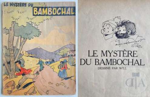 Will/Tif et Tondu. Dessin original réalisée dans l’album… | Dagoty