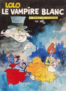 Will/Couverture originale "Lolo le vampire blanc, terreure… | Dagoty