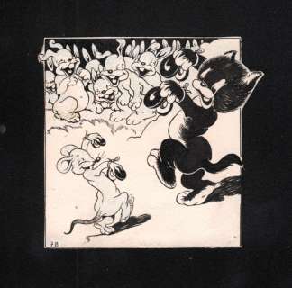 Calvo, Edmond François - Originele tekening - Cocquin le petit Cockèr - Spaanse Dans  - (1935) | Catawiki