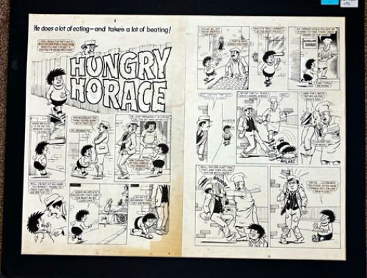 Hungry Horace original comic artwork Albert Holroyd SPARKY book 1973 DC Thomson | eBay Europe (Buy It Now)