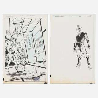 Gustavo Vazquez and Bud LaRosa, Sunfire and Big Hero 6 #1 Story Page 24 Original Art (Marvel Comics,1999) | Landry Pop Auctions