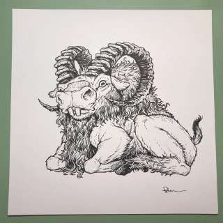 David Petersen | Buck-Toothed Yahbex (FRAMED) | David Petersen