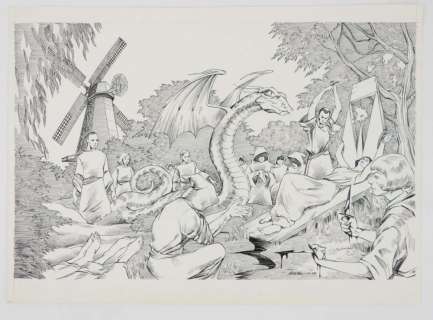 Lot 374 - Steve Purcell Different Worlds #38 Double Splash