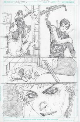 Denys Cowan | Nightwing #137 Page 15 | Essential Sequential