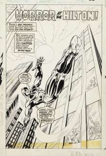 Craig James - "Mighty World of Marvel - Horror at the Hilton!", 1976 | Urania Casa d’Aste