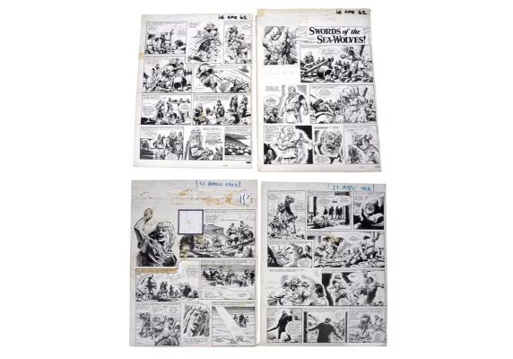 Original artwork for Karl the Viking by Don Lawrence | misc / divers