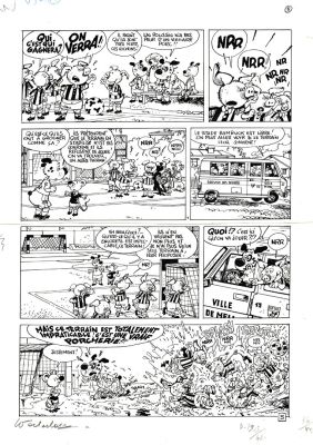 Wasterlain | Ratapoil tome 2 gag n° 5 | Galerie OPA