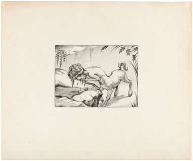 "FANTASIA" CENTAURETTE CONCEPT DRAWING. | Hake’s