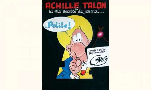 PLANCHES et DESSINS ORIGINAUX GREG. " La vie secrète du journal Polite | Tessier Sarrou