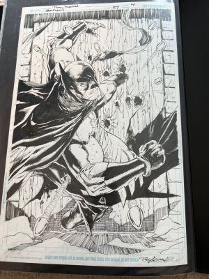 Tony Daniel, Tony Daniel | Batman Issue 55 Paste 4 Splash By Tony Daniel | ComicArtFans Classifieds