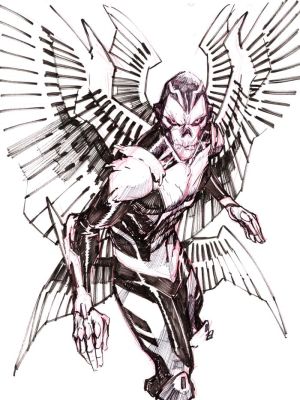 Eric Canete | Inktober Archangel | Essential Sequential