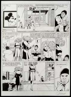 Renaud - Planche originale (p.14)  - Jessica Blandy T24 - Les Gardiens  - (2006) | Catawiki