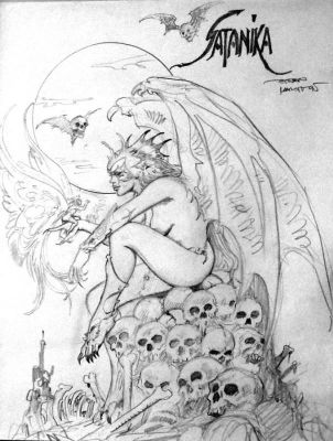Esteban Maroto | Maroto - Satanika And Fairy | ComicArtFans Classifieds