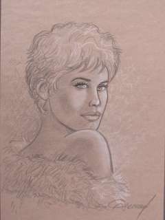 Renaud - Dessin original - Portrait Jessica Blandy | Catawiki