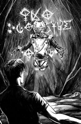 Gavin Smith | Gavin Smith - Mighty Morphin Power Rangers: Zord Quest #1, Page 12 (First appearance of Beta 5) | Modern Mythology Comic Art