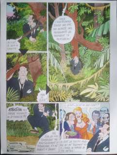 Lauzier, Gérard - Originale page for an advertising booklet for the French real estate company Fnaim - (1978) | Catawiki