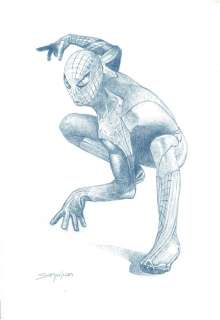 Sanjulian - Original Drawing - Spiderman - EO | Catawiki