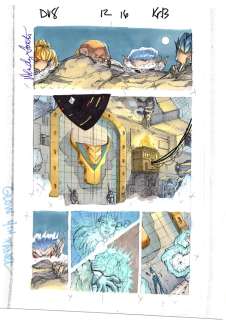 Color Guide (Wendy Fouts Colors) | DV8 #12 Pg. 16 | 5J Collectibles