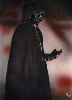 Darth Vader - Star Wars - Original Painting - Diego Septiembre - EO | Catawiki