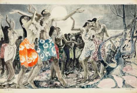 Benvenuti Gianni - "Leggende polinesiane (Polynesian legends)", 1965 | Urania Casa d’Aste
