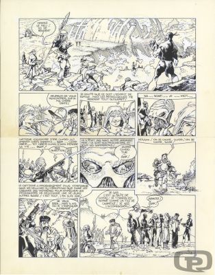 Olivier Vatine | Aquablue, Volume 03, Page 29 - Original Artwork by Olivier Vatine | Pulp’s Art