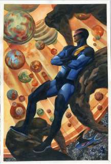 Steve Rude - Nexus "Among the Planets" Watercolor Original Painting