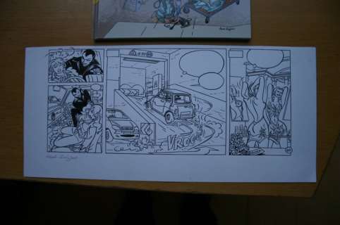 Franka - Album + alternatief voor strook (pag. 40) - Eigen Risico - Cartonné (2014) | Catawiki