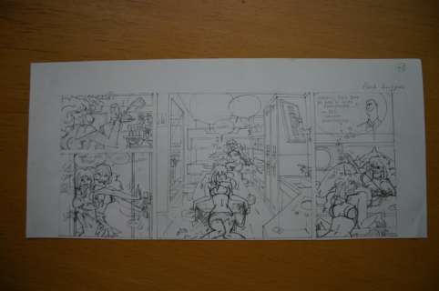 Franka - Album + alternatief schets pag. 26 - Het Zilveren Vuur - Broché (2010) | Catawiki