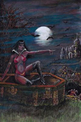 Christopher Joy | Vampirella Bad Moon Rising | ComicArtFans Classifieds