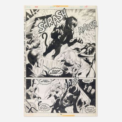 Larry Hama and Mike Esposito, Ka-Zar #14 Story Page 16 Original Art (Marvel Comics, 1976) | Landry Pop Auctions