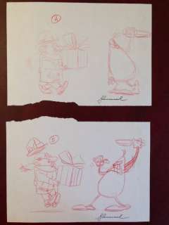 Cattivik - G. Sommacal - 2x illustrazioni originali - Page volante - EO | Catawiki