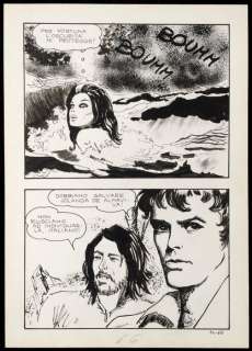 Jolanda de Almaviva (format 25x35cm) #14 - original page - EO - (1971) | Catawiki