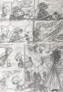 Verron, Laurent - Planche de crayonnés - Boule & Bill | Catawiki