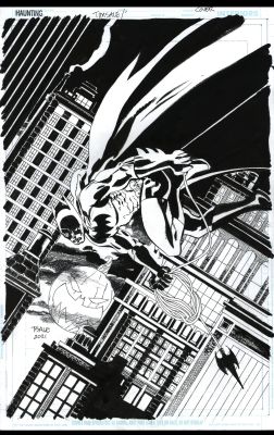 Tim Sale - Batman the Long Halloween Special #1 Original Cover Art By Tim Sale