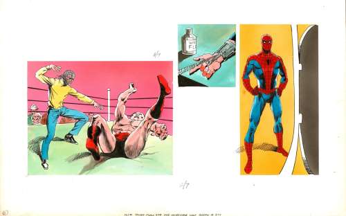 Pablo Marcos | How Spider-Man and The Incredible Hulk began Tape-Me-Along Pg6 et 7 | La French Collection