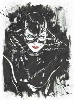 Catwoman - Original Painting - Daniel Azconegui - EO | Catawiki