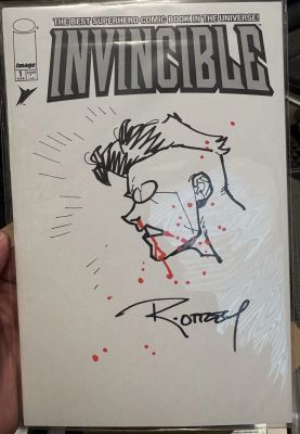 Ryan Ottley | Invincible Sketch - Ryan Ottley | ComicArtFans Classifieds