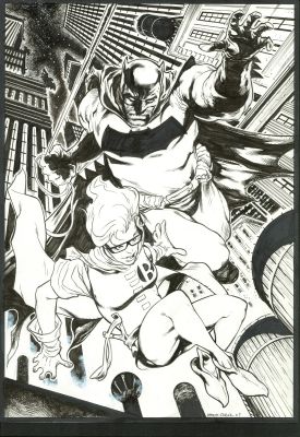 Manuel Garcia | Manuel Garcia - Dark Knight Returns Homage | ComicArtFans Classifieds